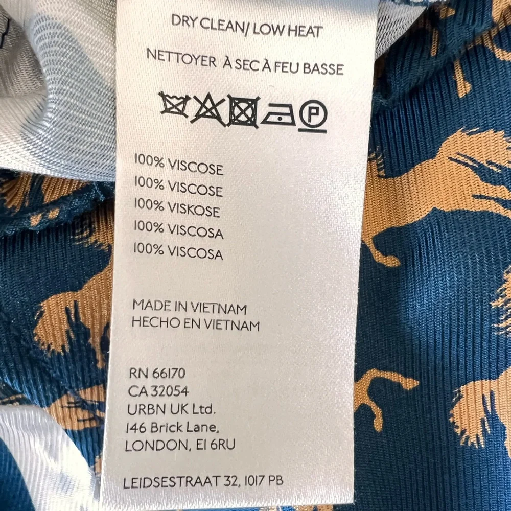 Anthropologie - Maeve The Brooklin Pull-on Pants - Year of Horse Design - XS - Picture 8 of 8